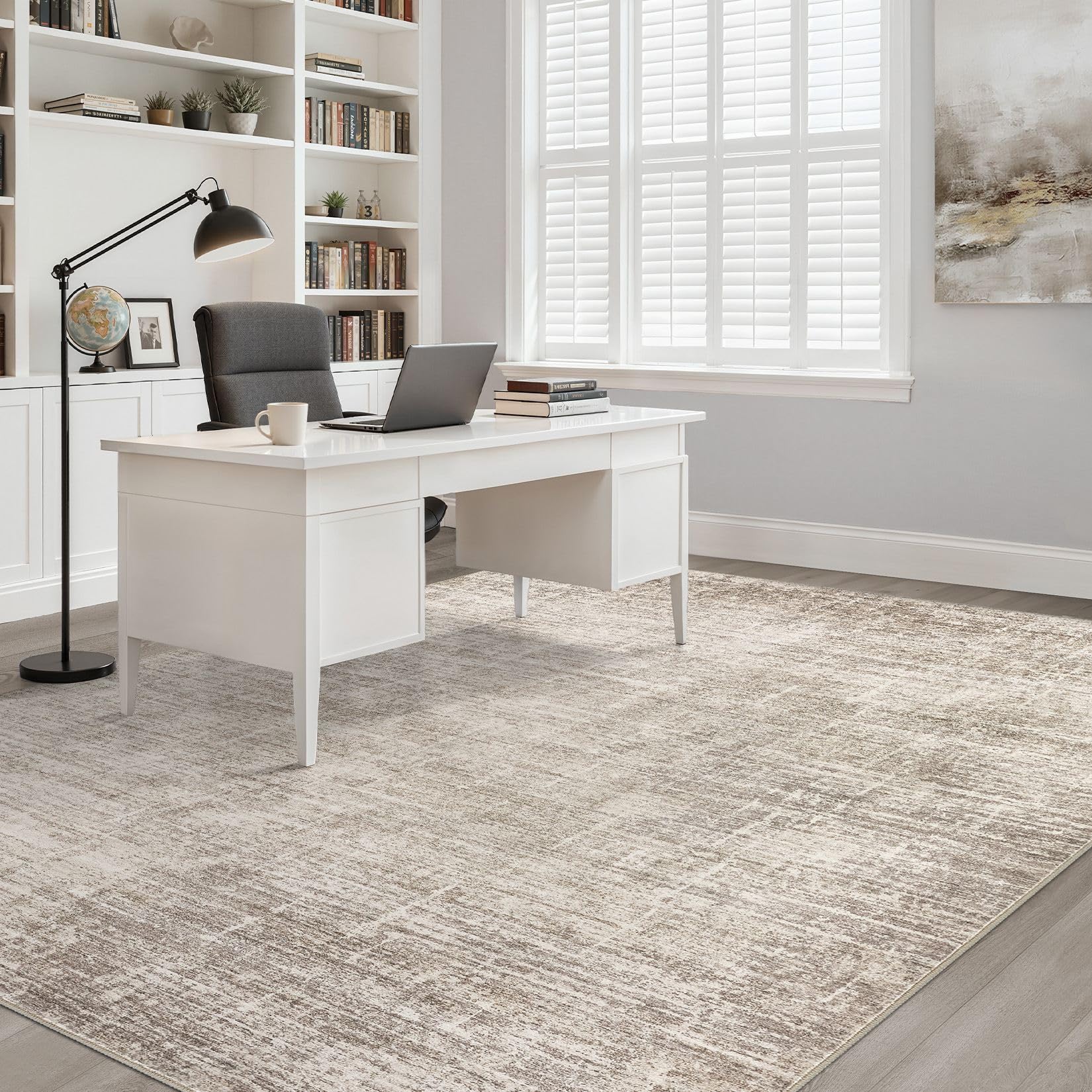 LOONGRUG nursery rug offers skin-friendly comfort for babies.
