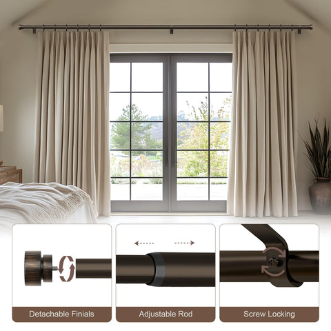 Brackets and mounting screws included for quick, solid installation.