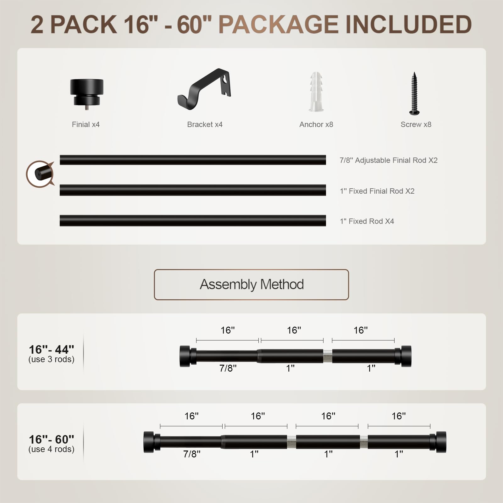 Lootkell indoor-outdoor curtain rod blends with various decor