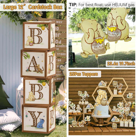 Lopeastar Winnie cake topper brightens dessert displays and photos.