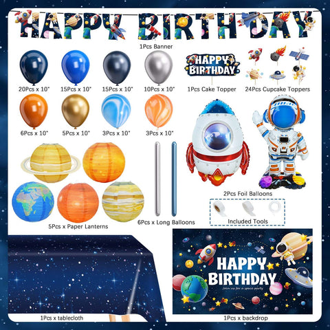 Lopeastar cupcake topper set brings tasty space accents