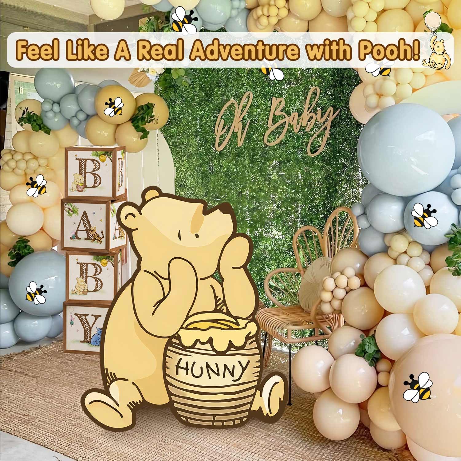 Lopeastar Winnie reusable decor storage keeps kits ready for future celebrations