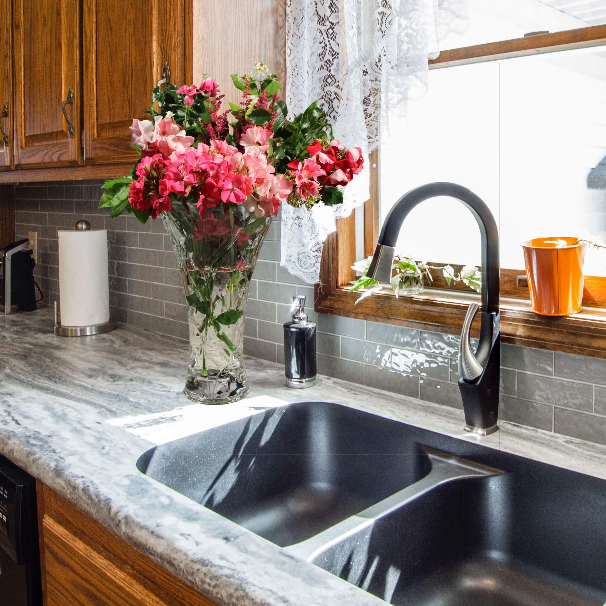 Lorren Crystal Laurus Vase crafted in Italy reflects timeless craftsmanship and quality materials