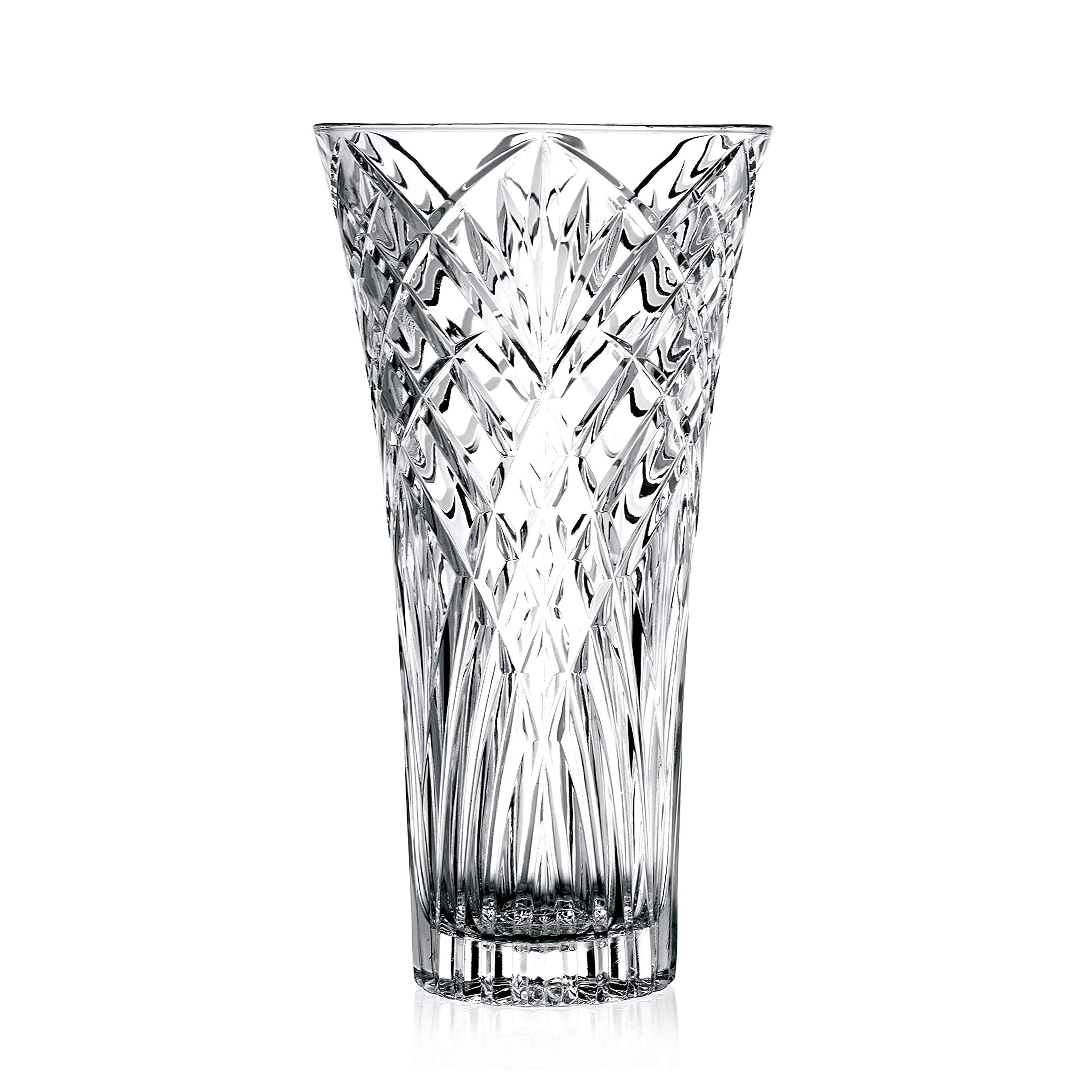 Lorren Home Trends Melodia vase with a 12-inch opening for full bouquet displays.