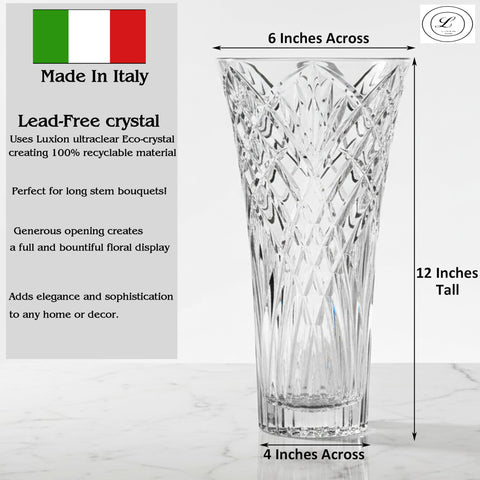Lorren Home Trends Melodia cut crystal glow enhances elegant centerpieces.