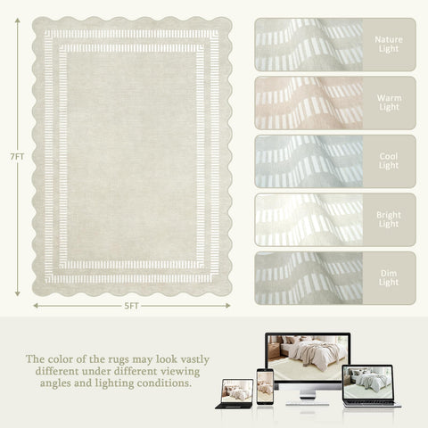 LORWER living room rug ideal as a thoughtful housewarming gift.
