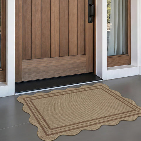 LORWER Wet-damp cleaning friendly rug designed for simple spot cleaning.