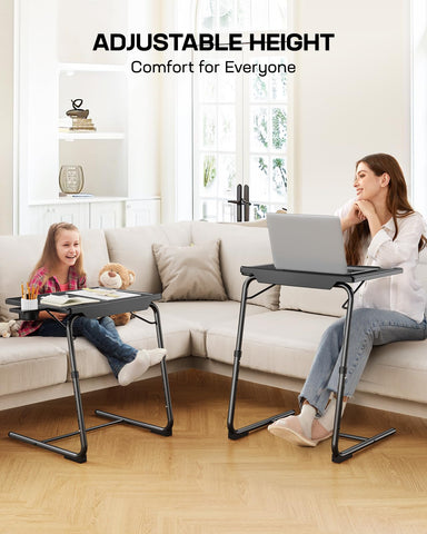 LORYERGO tray with six-height adjustments for customizable comfort.