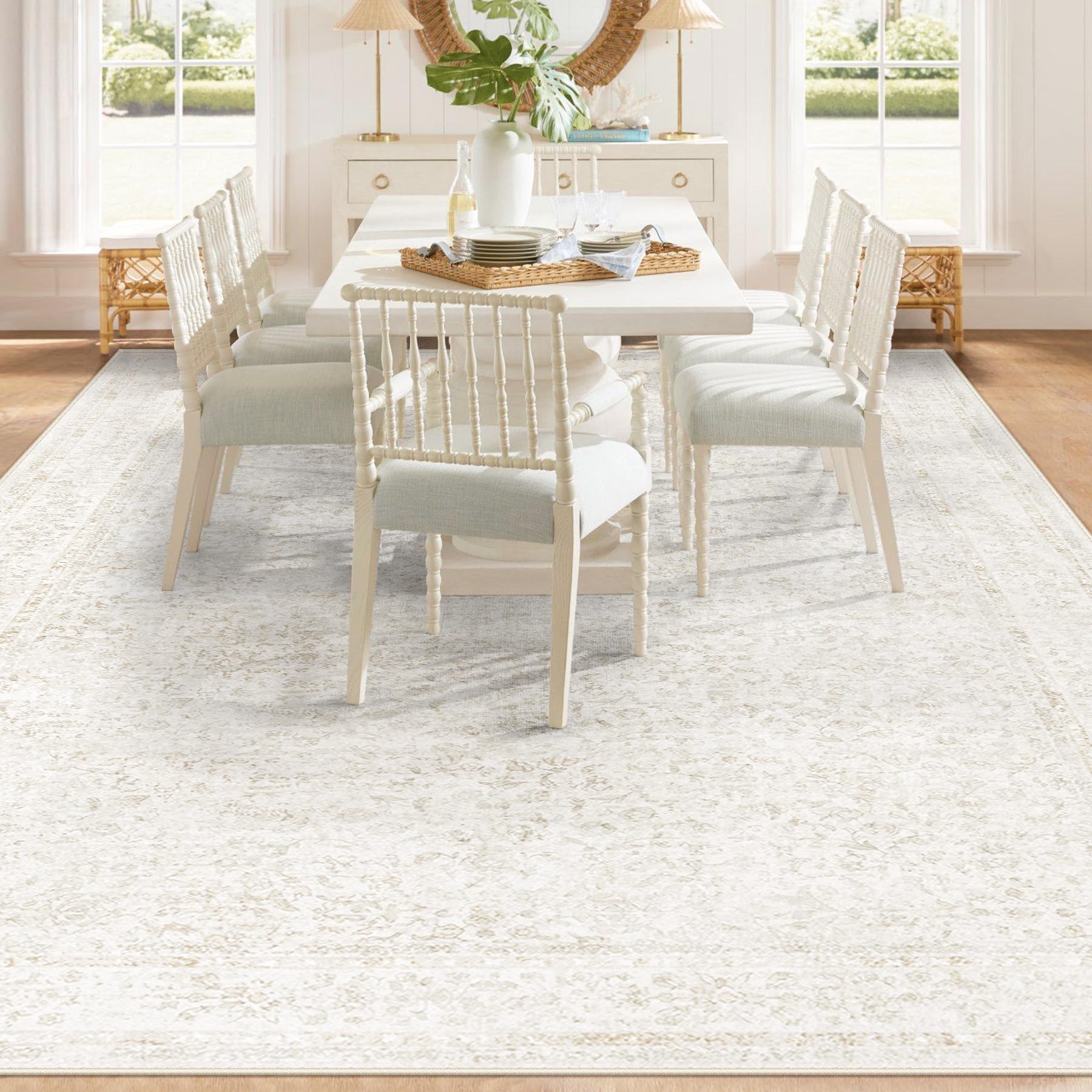 Losbulake modern floral design fits living rooms, bedrooms, and home offices.