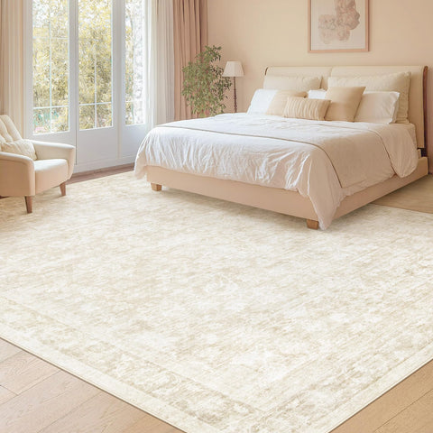 Losbulake modern floral design rug adds warmth and elegance to any room.
