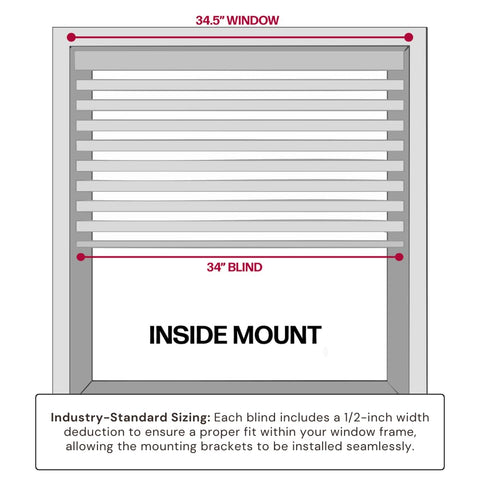 Lotus and Windoware cordless 2in faux wood blind crown valance detail resembles real wood