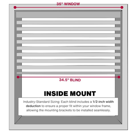 LOTUS & WINDOWARE easy-install hardware supports inside or outside mounting for flexible setup.