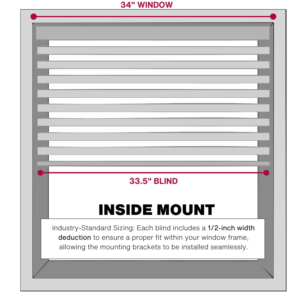 Lotus & Windoware inside-mount installation illustrating precise fit