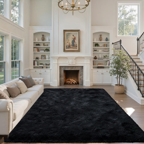 Anti-slip bottom detail on LòutiRoot Home rug ensuring steadiness on various floors.