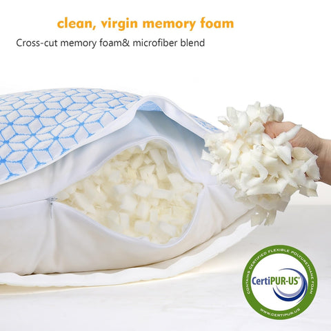 Love Attitude adjustable foam filling for customizable firmness.