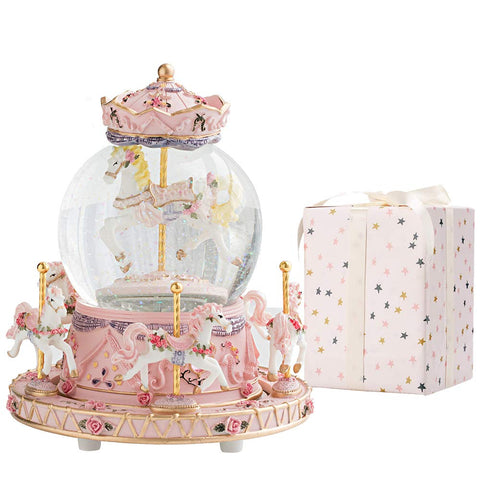 LOVE FOR YOU pink elegance carousel detail for refined decor and feminine charm