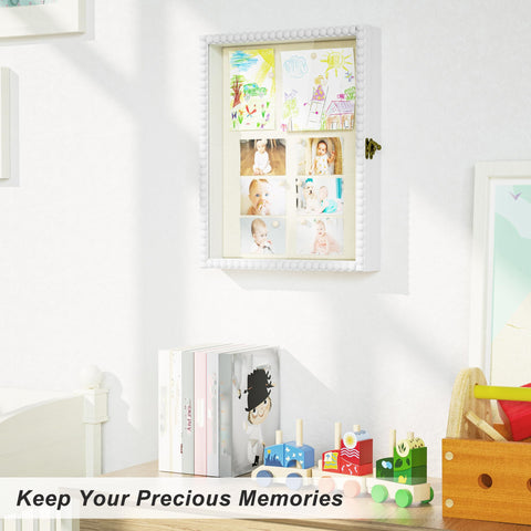 Love-KANKEI Shadow Box Wood texture suits any decor.