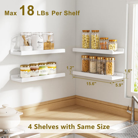 Love-KANKEI front lip detail on white shelves for item security
