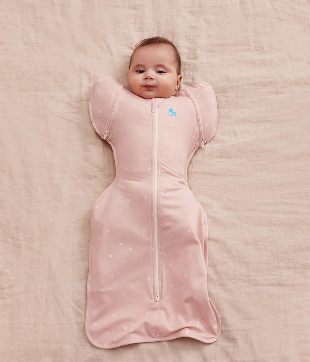 Swaddle Up stays on for rest, reducing loose blankets and overheating risk.