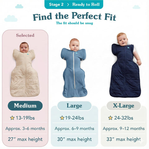 Love to Dream fabric stretch shown ensuring snug arms-up fit while hips stay free.