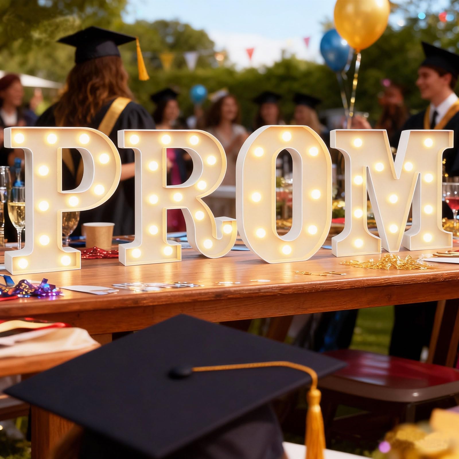 Lovelite 2026 prom decor suits kindergarten to college celebrations.