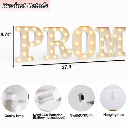 Lovelite 28-inch wide sign stands as a versatile centerpiece.