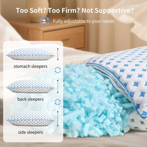 LOVELYREST hotel-quality 2-pack for balanced firmness in any room