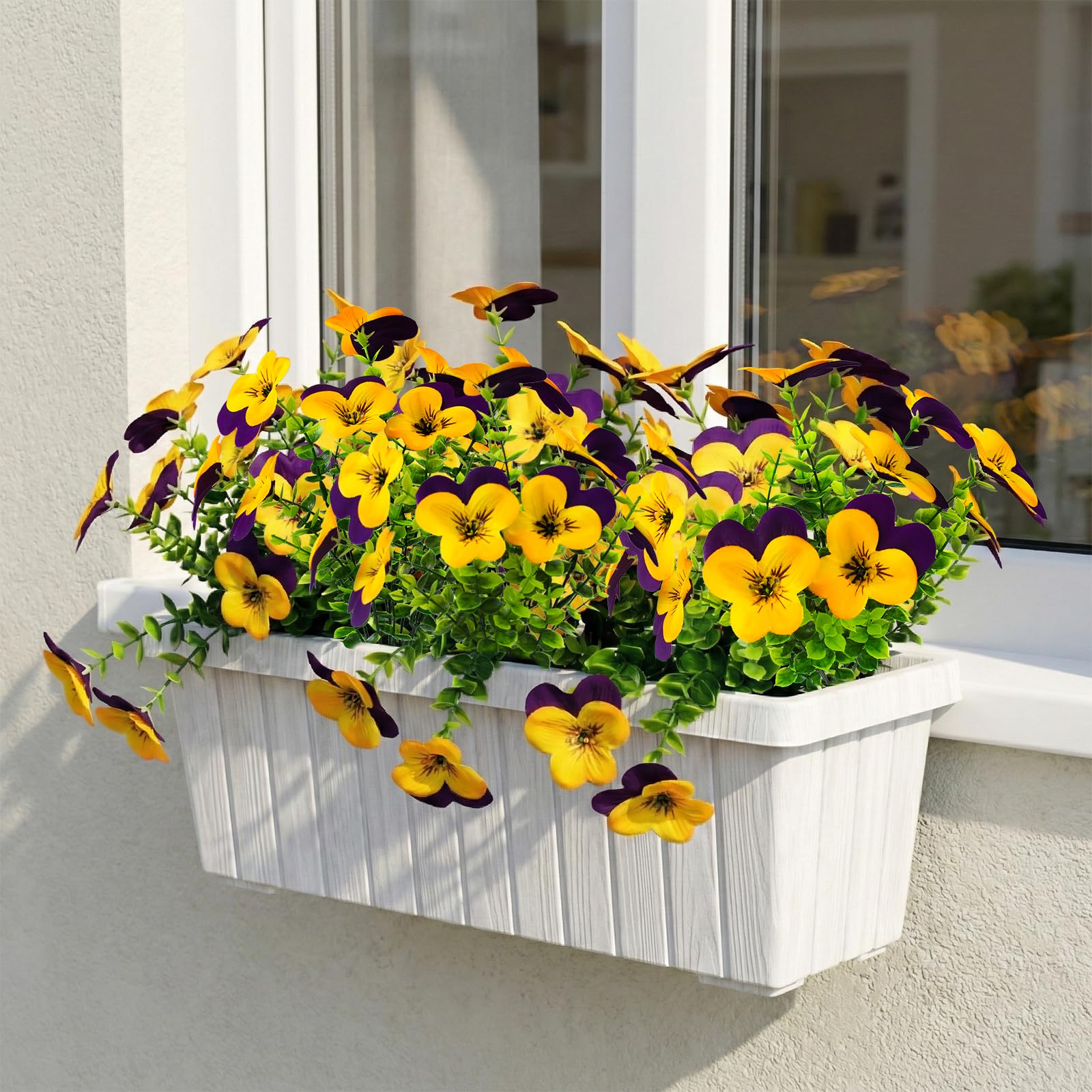 Lovemoon 32-bunch set with 14.9 inch length for lush planter arrangements