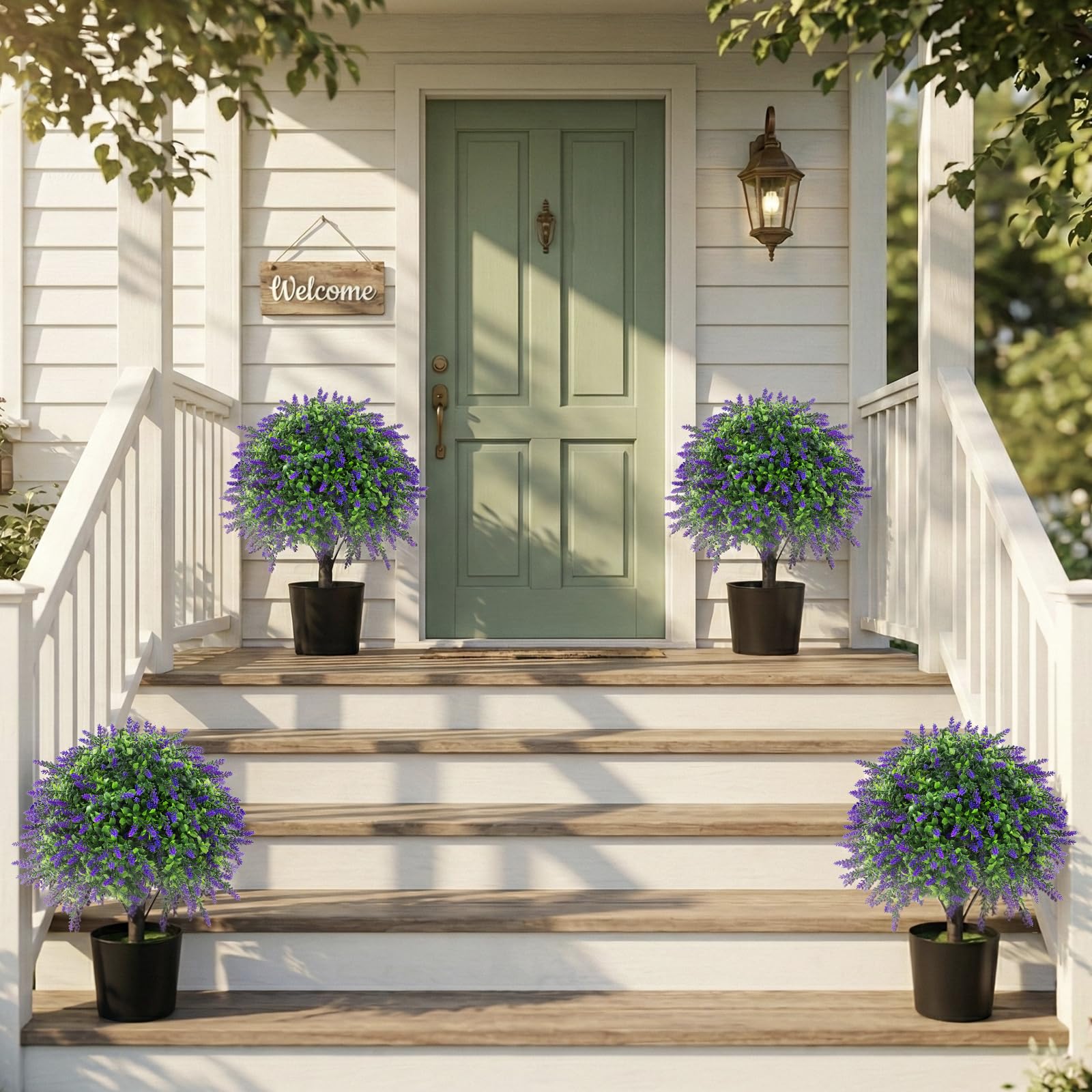 UV-resistant Lovemoon topiary ball for outdoor durability