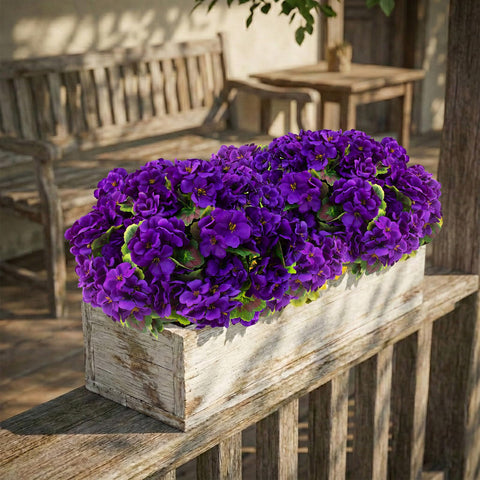 Lovemoon DIY geranium projects using easy-to-shape stems.