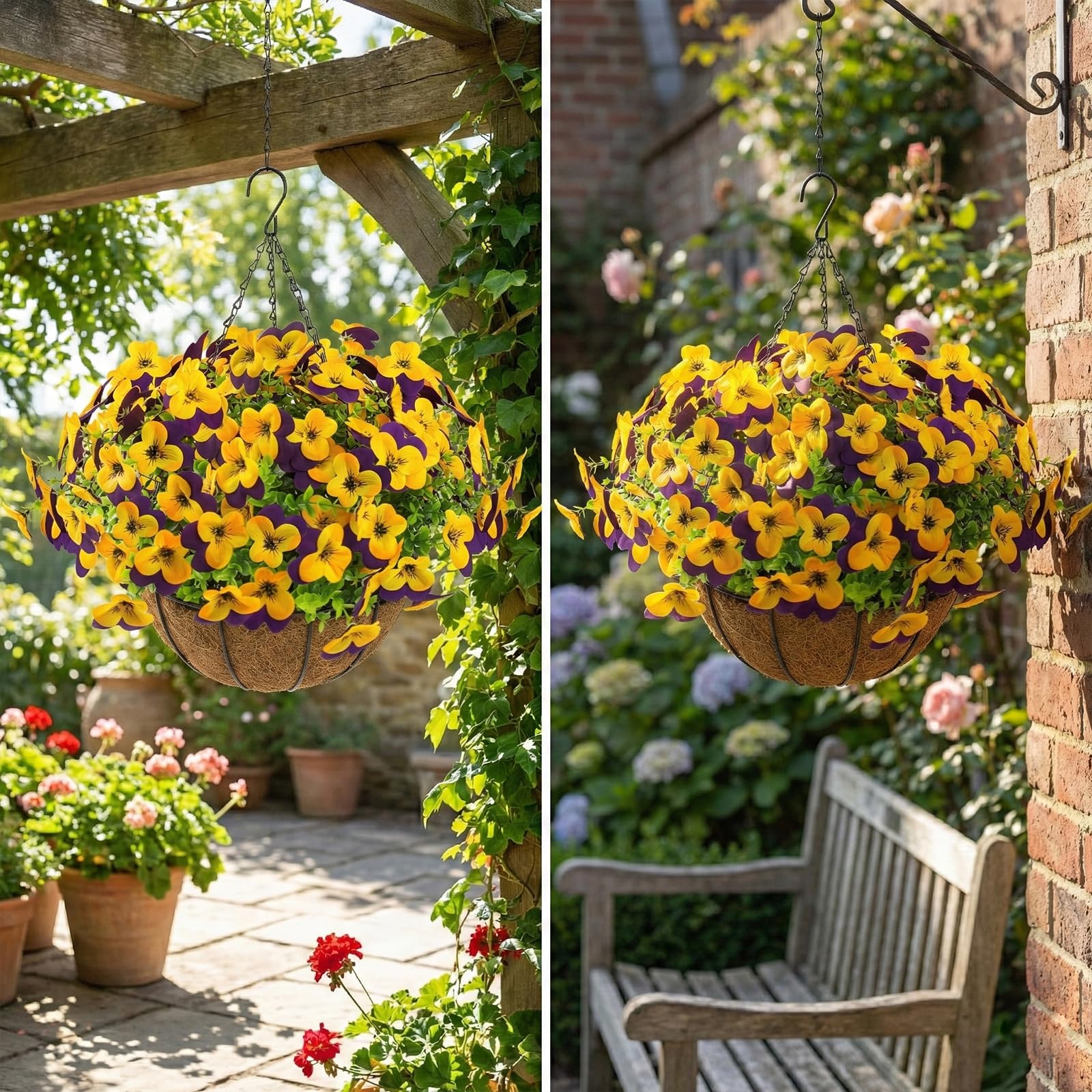 Lovemoon hanging-basket-assembly simplifies setup in minutes