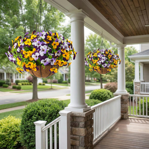 Lovemoon hemispherical plastic balls included for a stable, lush display.