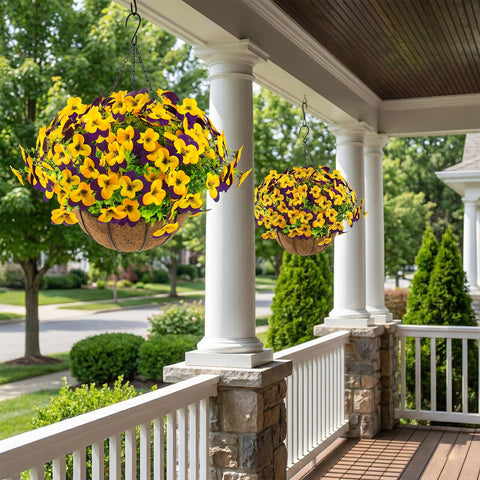 Lovemoon hemispherical-plastic-plant-balls provide stable base for displays