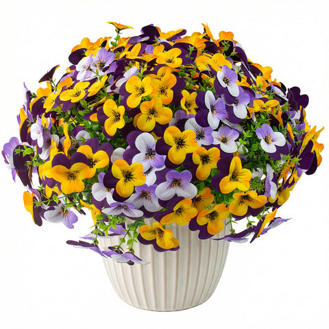 Lovemoon outdoor pansy set perfect for seasonal porch styling