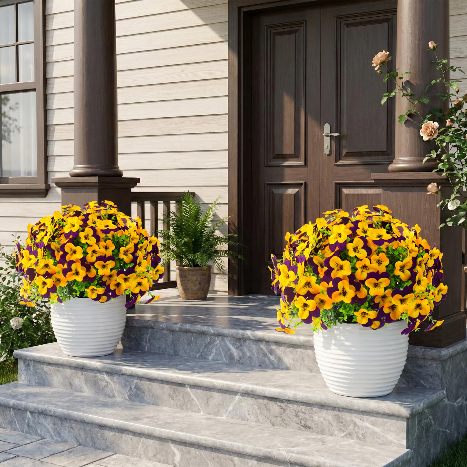 Lovemoon-pansy-color-pair-purple-yellow offers cheerful color combos