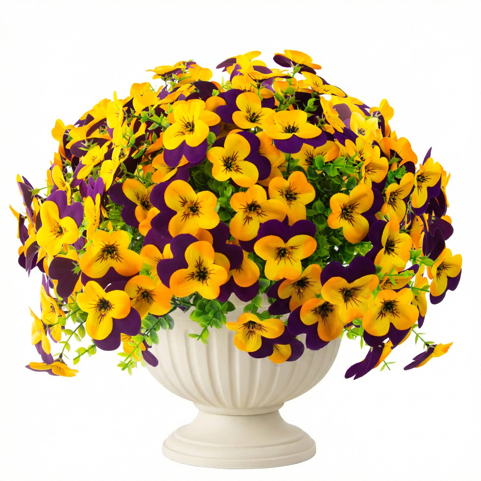 Lovemoon outdoor pansies suited for porches balconies and garden walkways