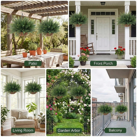 Lovemoon ready-to-hang fern basket for instant greenery