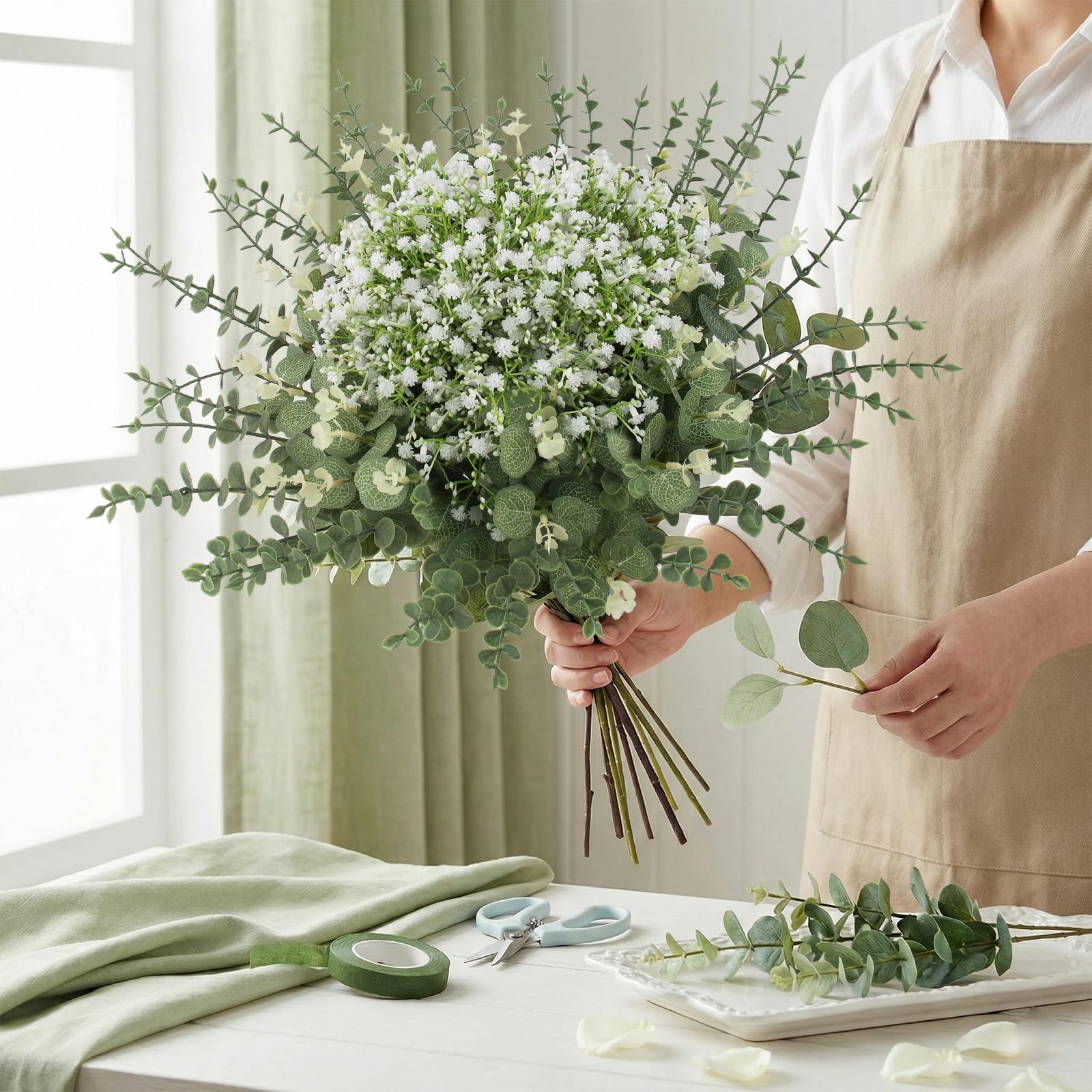Lovemoon wedding site decor artificial greenery enhances ceremony spaces