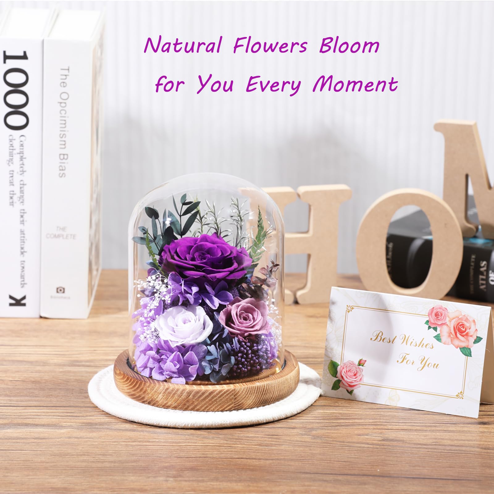 Desk decor rose dome by Lovenfold for a stylish workspace