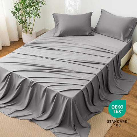 Love's cabin all-in-one bedding set packaging shows complete contents