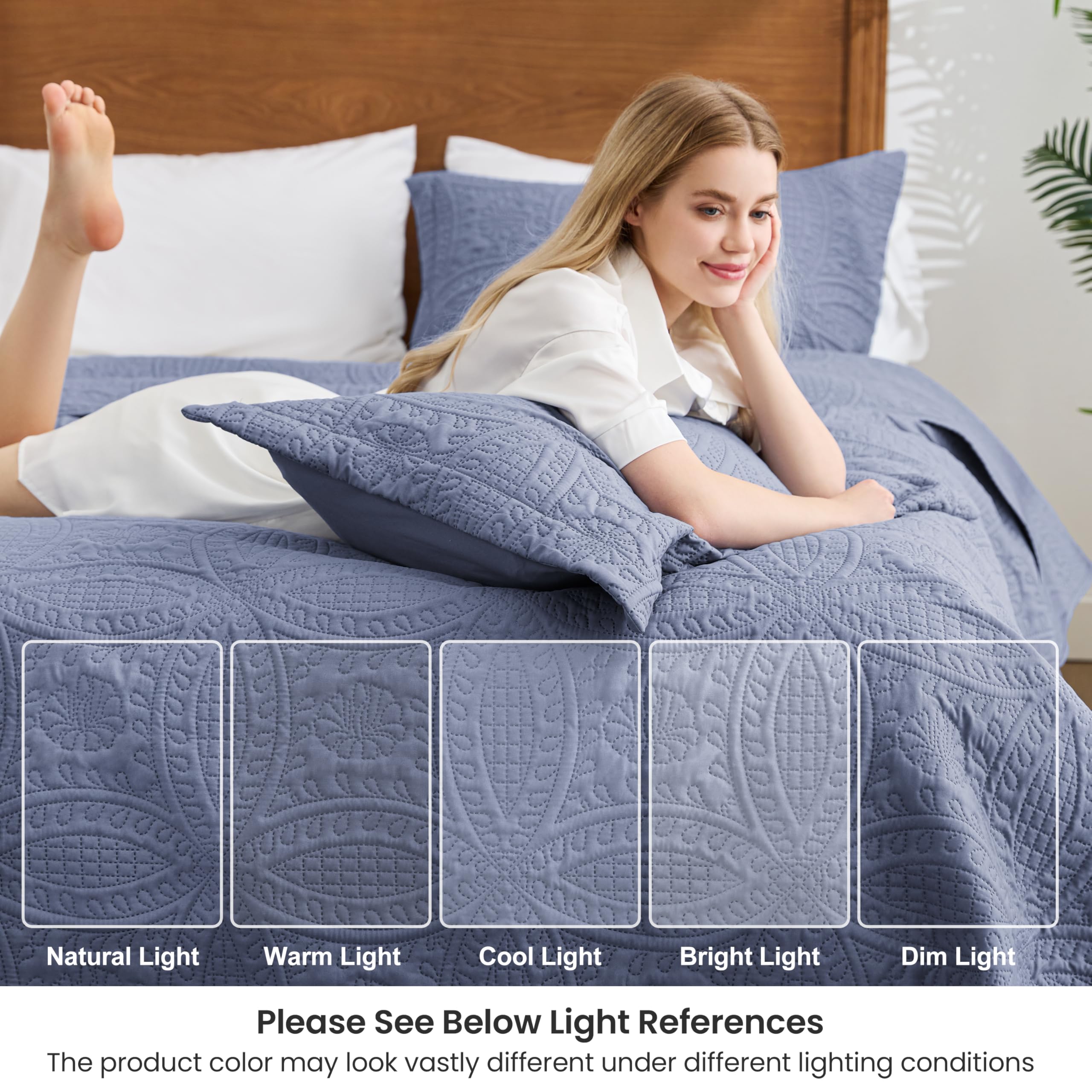 Love's cabin all-season lightweight quilt ideal for spring and summer nights