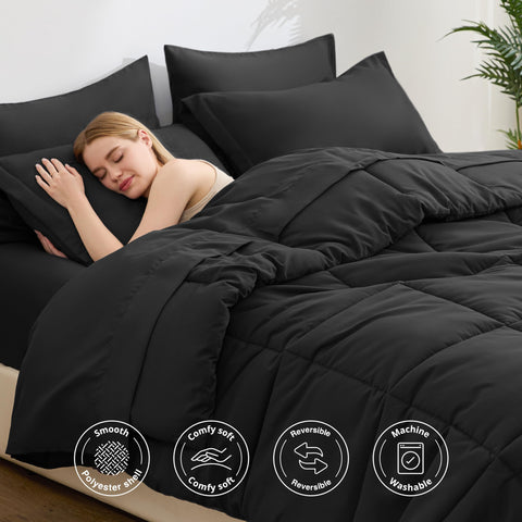 Love's Cabin ash black flat sheet 90 by 102 inches with crisp weave