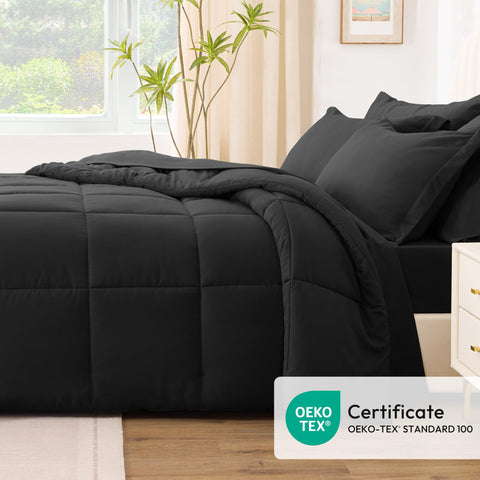 Love's Cabin ash black pillowcases 20x30 with envelope closure