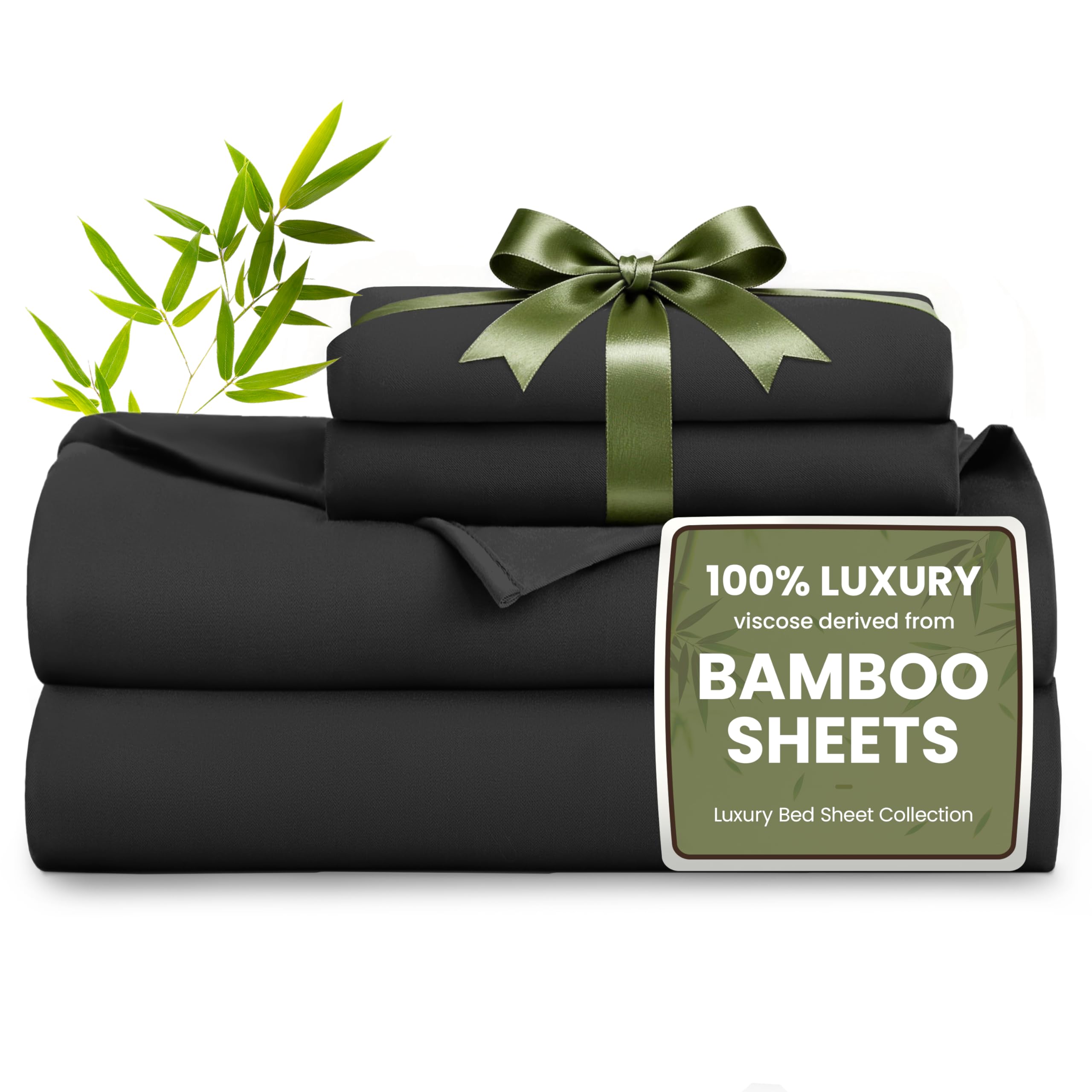 Love's cabin bamboo sheet set flat sheet for cooling comfort on hot sleepers.