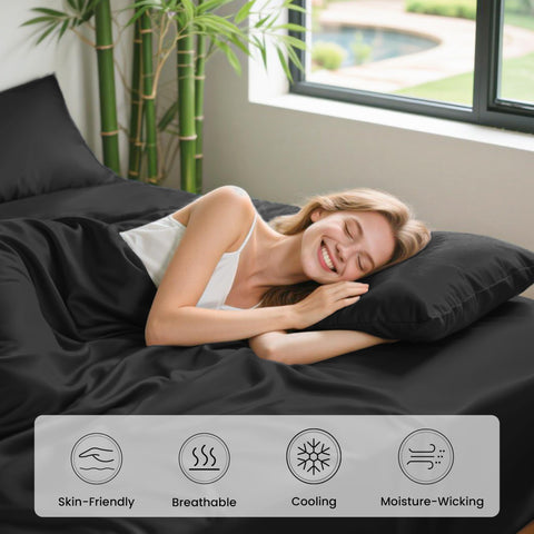 Love's cabin bamboo twill weave adds strength and smooth texture.