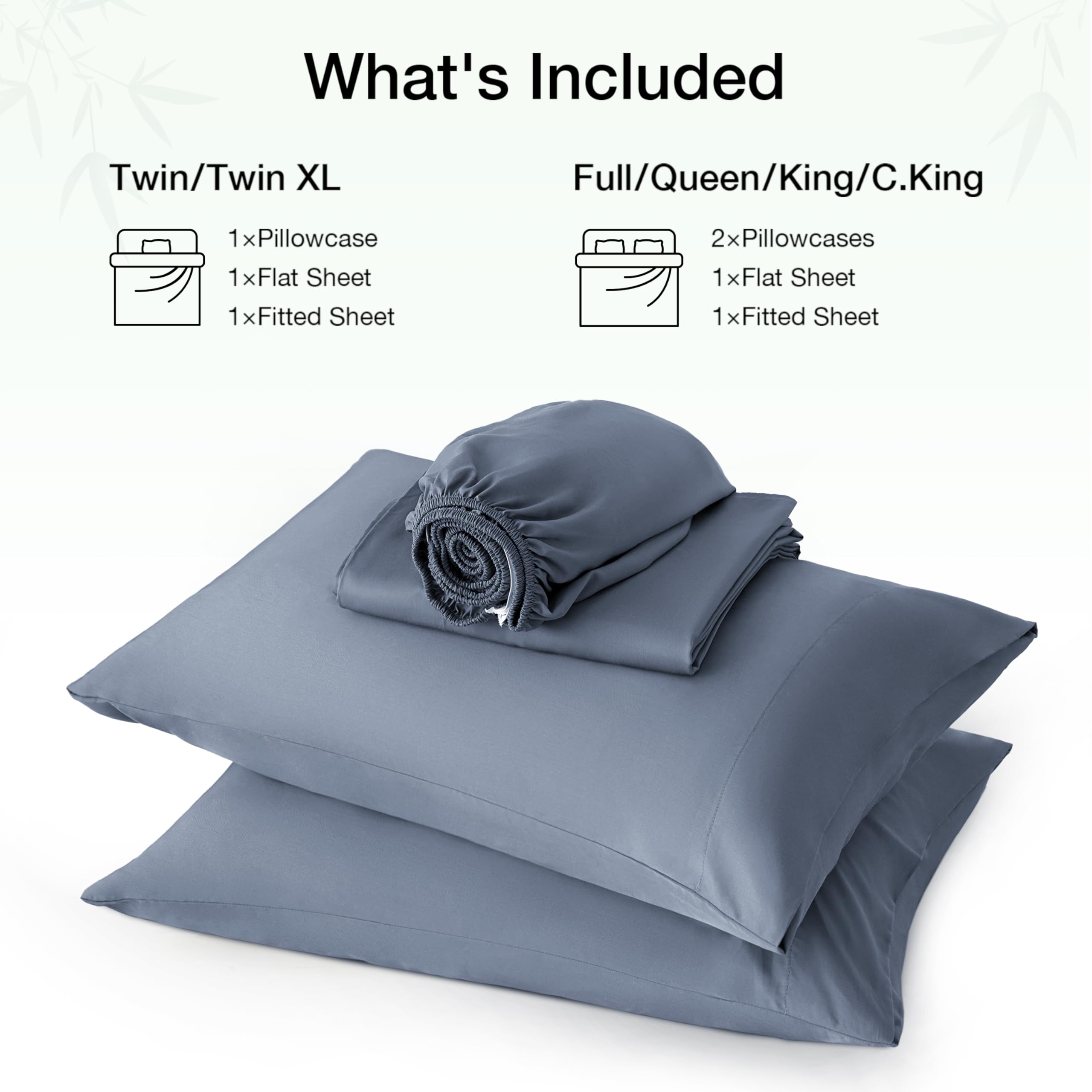 Love's cabin bamboo sheets care guide emphasizes cold wash and no bleach for longevity.