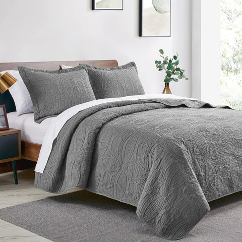 Love's cabin full-queen quilt with two shams ready to refresh space