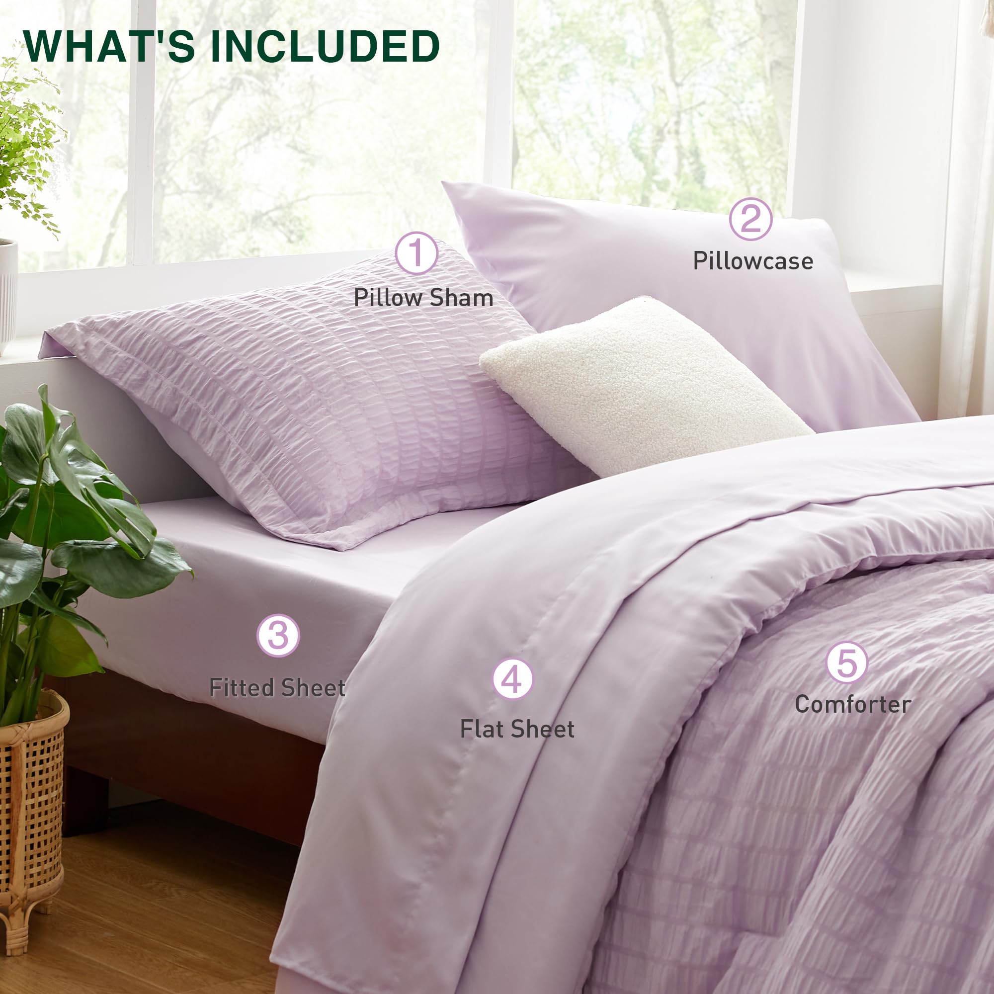 Love's cabin hypoallergenic fabric suitable for sensitive skin.