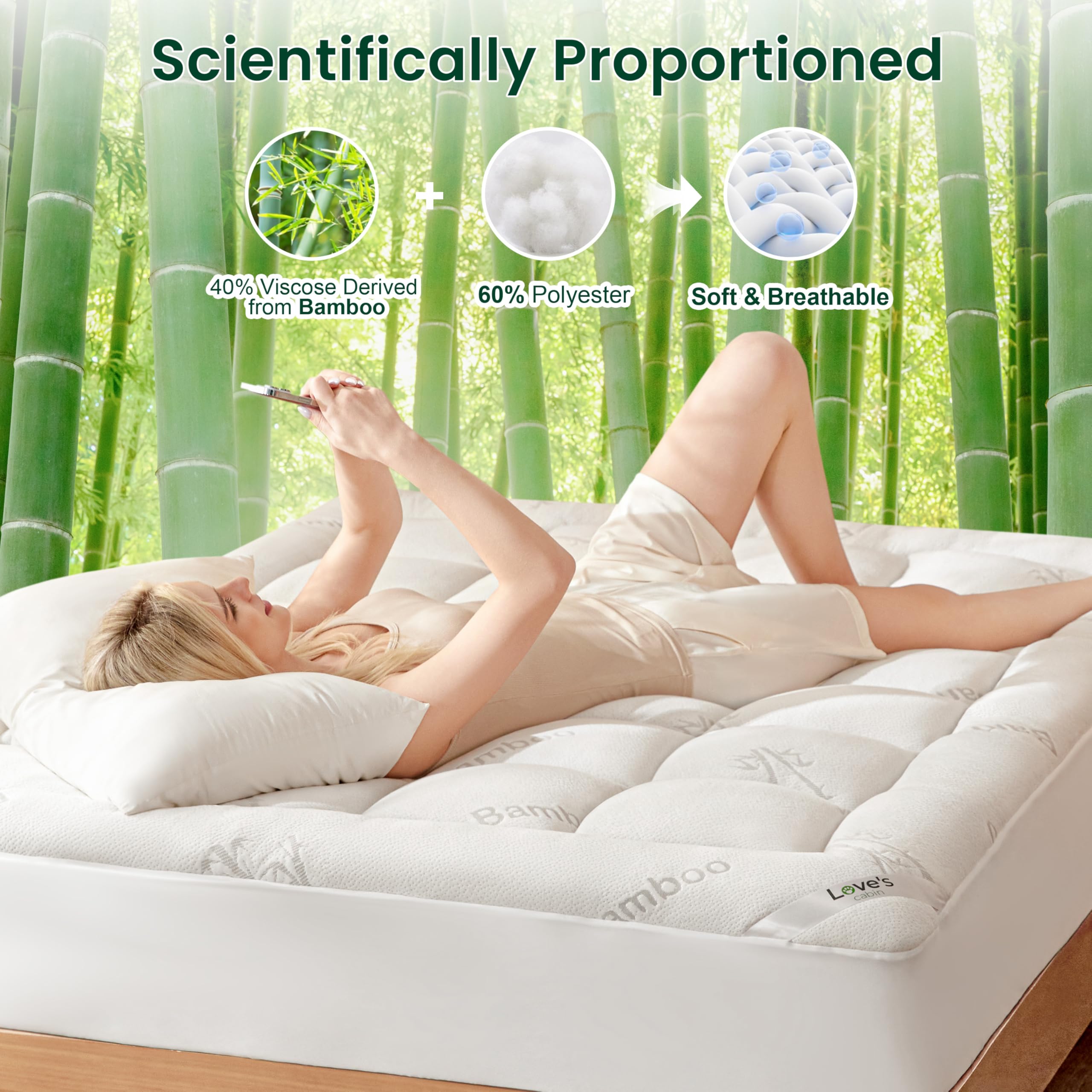 Soft microfiber filling adds cushioned support