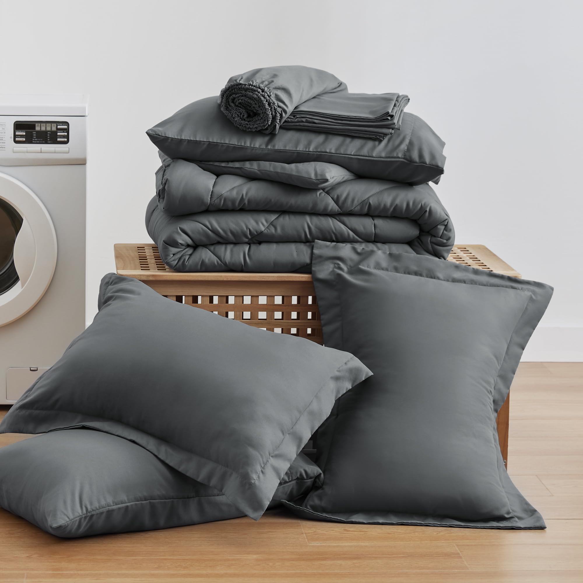 Love's Cabin bedding set in a bag for easy bed styling